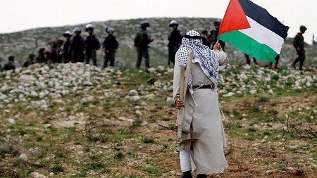 Palestine - Commémoration de la journée de la terre du 30 mars 1976